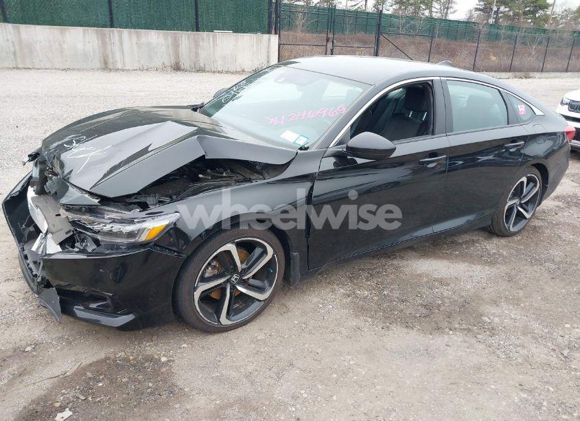 Photo 2 of 2022 Honda Accord SPORT (VIN 1HGCV1F33NA051775)
