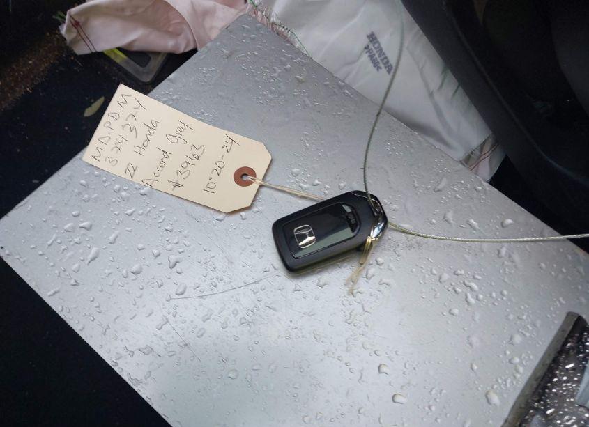 Photo 11 of 2022 Honda Accord SPORT (VIN 1HGCV1F33NA053963)