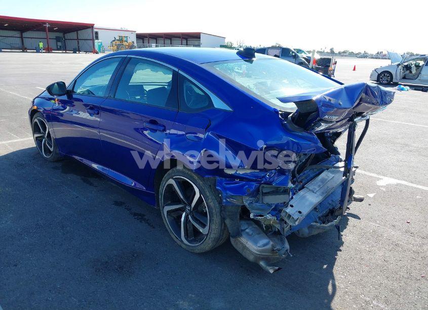 Photo 3 of 2022 Honda Accord SPORT (VIN 1HGCV1F33NA055258)