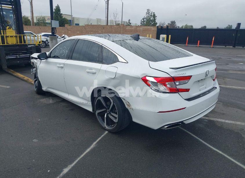 Photo 3 of 2022 Honda Accord SPORT (VIN 1HGCV1F33NA084856)