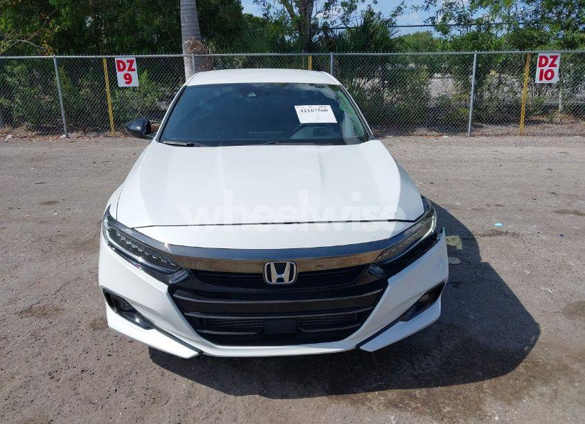 Photo 12 of 2022 Honda Accord SPORT (VIN 1HGCV1F33NA101820)