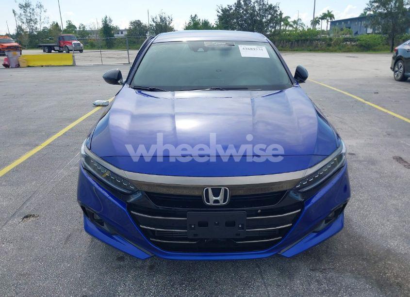 Photo 12 of 2022 Honda Accord SPORT (VIN 1HGCV1F33NA121632)