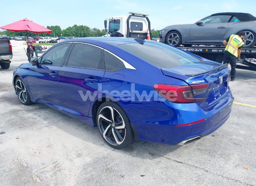 Photo 3 of 2022 Honda Accord SPORT (VIN 1HGCV1F33NA121632)