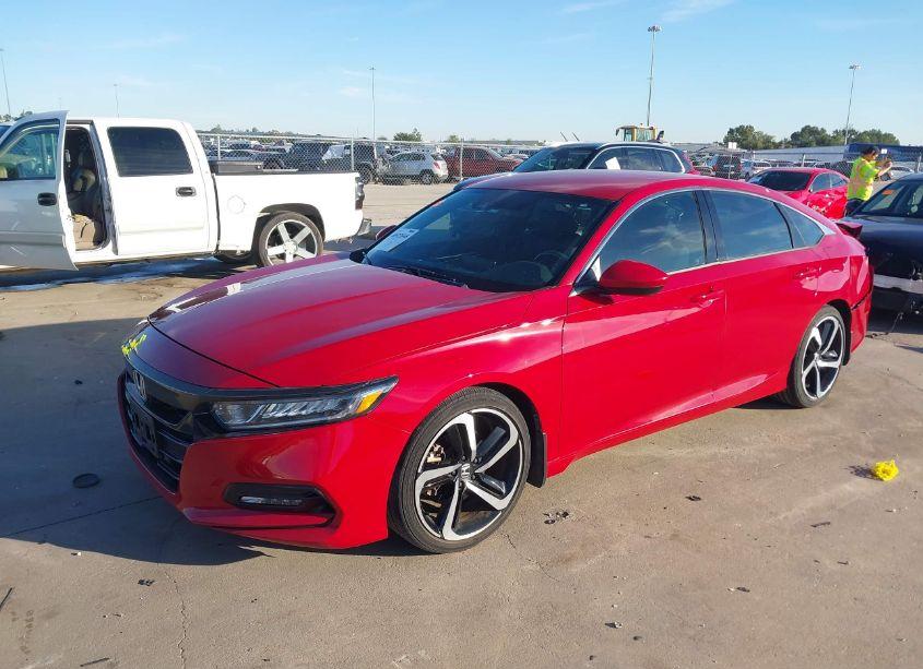 Photo 2 of 2018 Honda Accord SPORT (VIN 1HGCV1F34JA016561)