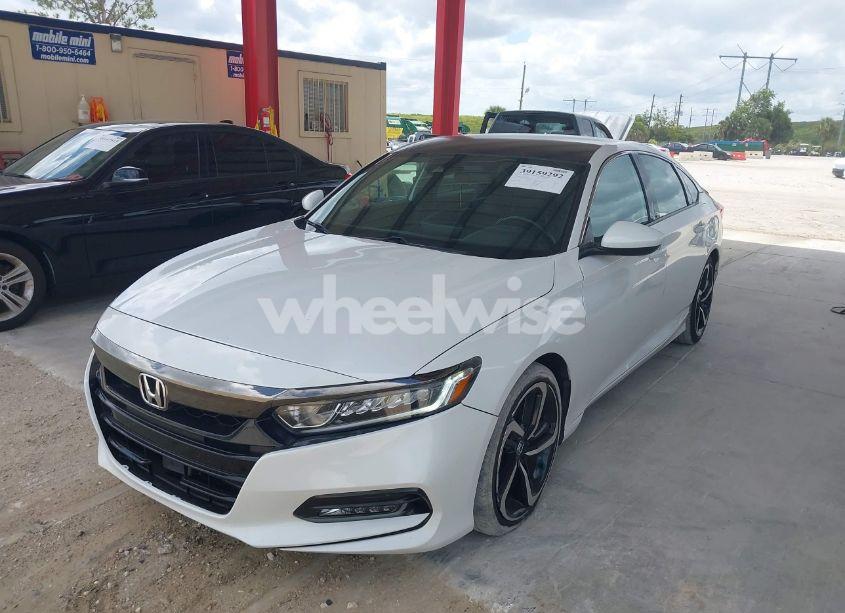 Photo 2 of 2018 Honda Accord SPORT (VIN 1HGCV1F34JA165195)