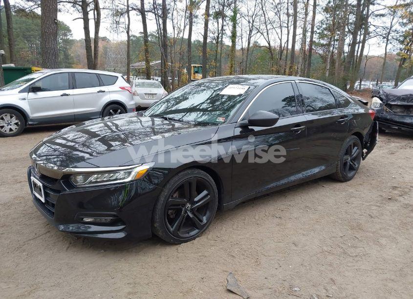 Photo 2 of 2018 Honda Accord SPORT (VIN 1HGCV1F34JA205131)