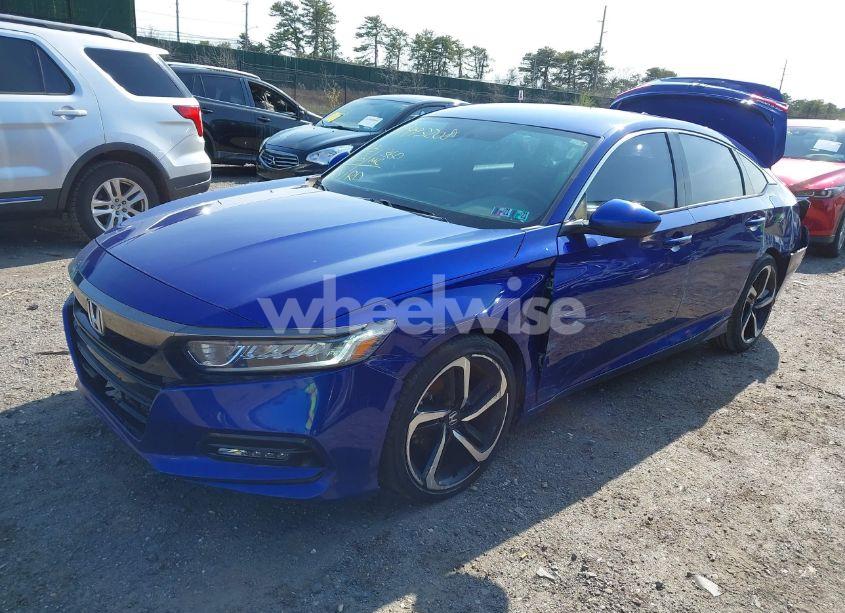 Photo 2 of 2018 Honda Accord SPORT (VIN 1HGCV1F34JA205873)