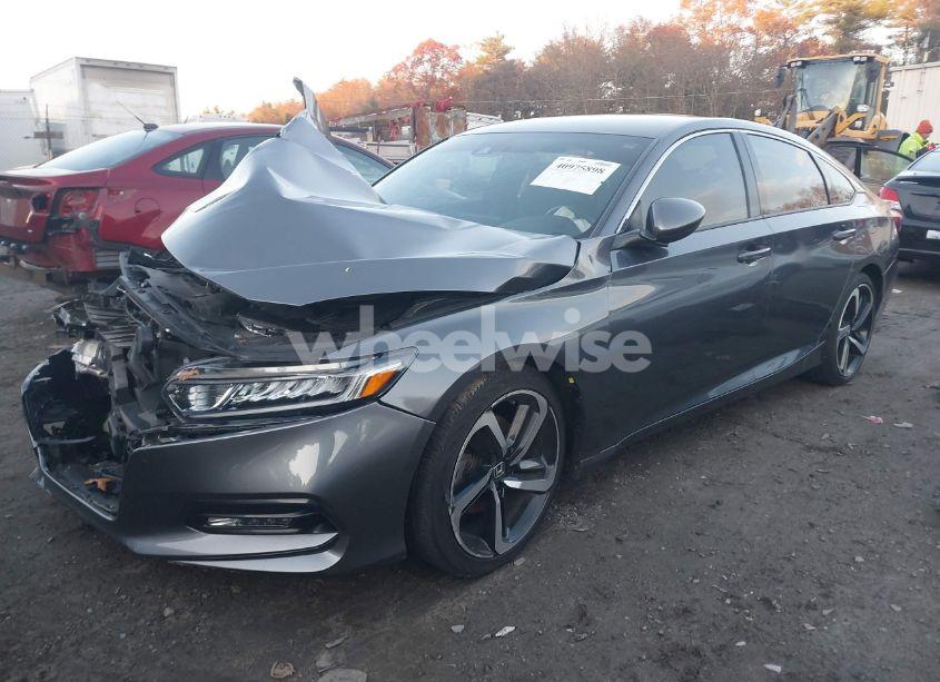 Photo 2 of 2018 Honda Accord SPORT (VIN 1HGCV1F34JA210765)