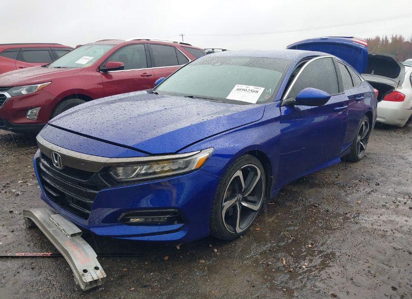 Photo 2 of 2019 Honda Accord SPORT (VIN 1HGCV1F34KA100090)