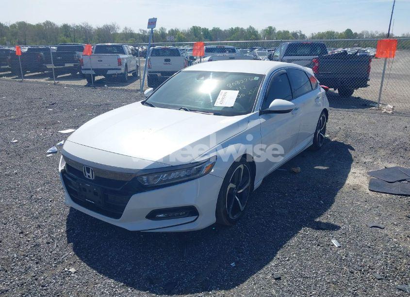 Photo 2 of 2019 Honda Accord SPORT (VIN 1HGCV1F34KA101711)