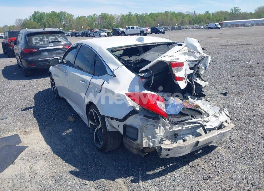 Photo 3 of 2019 Honda Accord SPORT (VIN 1HGCV1F34KA101711)