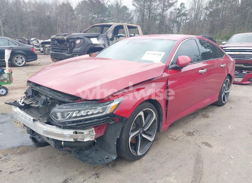Photo 2 of 2019 Honda Accord SPORT (VIN 1HGCV1F34KA119982)