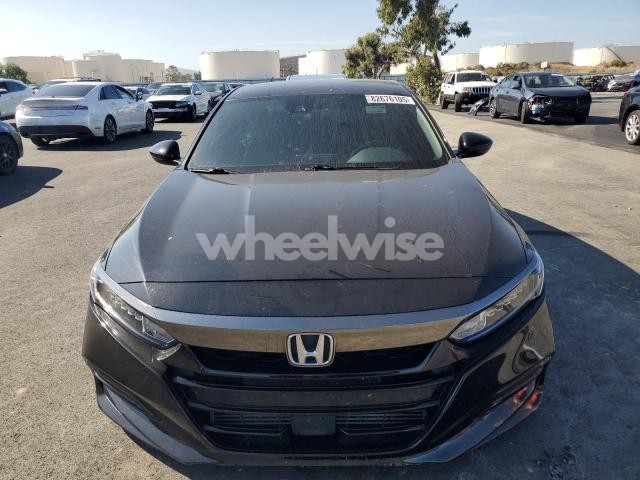Photo 2 of 2019 HONDA ACCORD SPORT (VIN 1HGCV1F34KA134482)