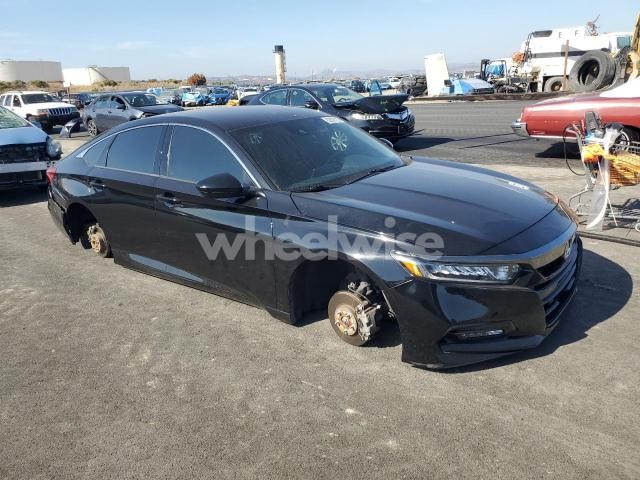 Photo 3 of 2019 HONDA ACCORD SPORT (VIN 1HGCV1F34KA134482)
