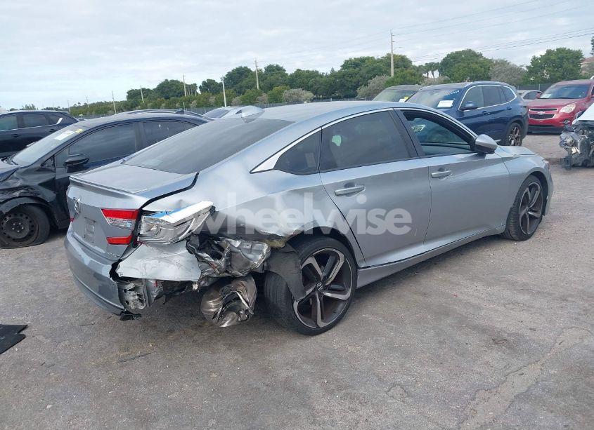 Photo 4 of 2019 Honda Accord SPORT (VIN 1HGCV1F34KA138340)