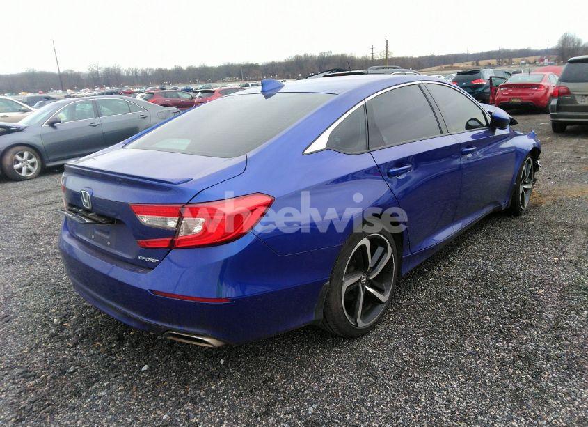 Photo 4 of 2019 Honda Accord SPORT (VIN 1HGCV1F34KA140265)