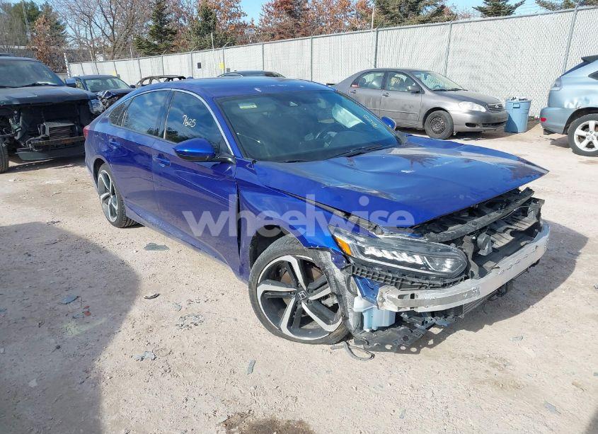 2019 Honda Accord SPORT (VIN 1HGCV1F34KA140394) main photo