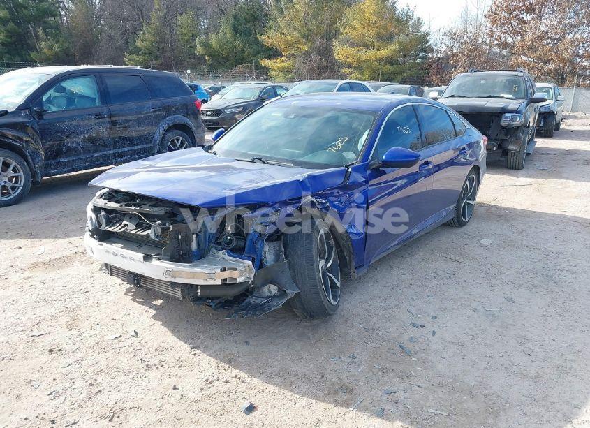 Photo 2 of 2019 Honda Accord SPORT (VIN 1HGCV1F34KA140394)