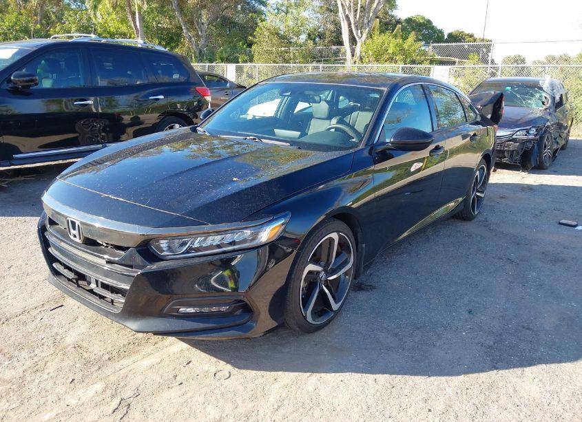 Photo 2 of 2019 Honda Accord SPORT (VIN 1HGCV1F34KA164825)