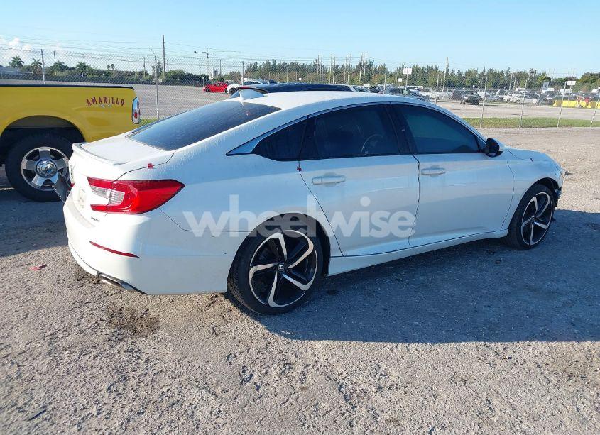 Photo 4 of 2019 Honda Accord SPORT (VIN 1HGCV1F34KA166316)