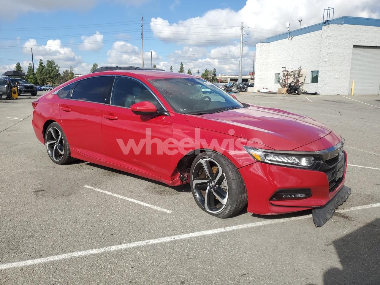 Photo 4 of 2020 HONDA ACCORD SPORT (VIN 1HGCV1F34LA097435)