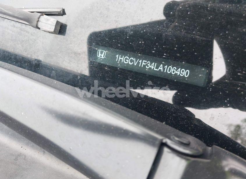 Photo 17 of 2020 Honda Accord SPORT (VIN 1HGCV1F34LA106490)