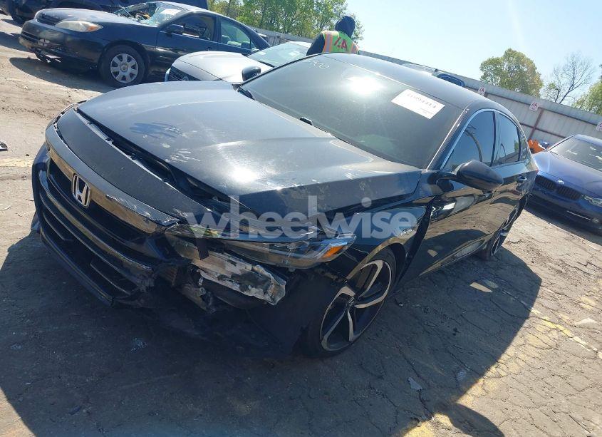 Photo 2 of 2021 Honda Accord SPORT (VIN 1HGCV1F34MA066400)