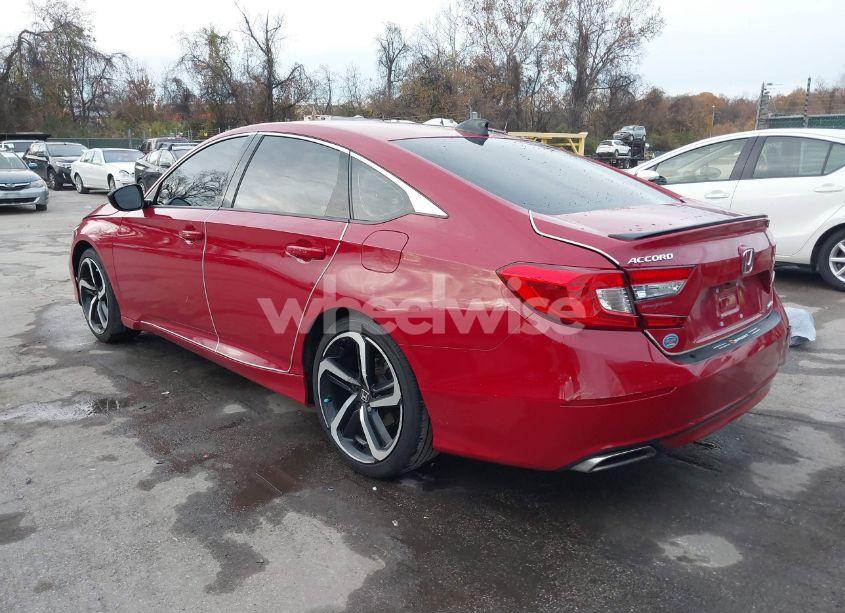 Photo 3 of 2021 Honda Accord SPORT (VIN 1HGCV1F34MA074366)