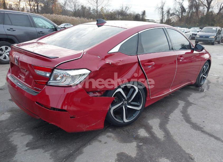 Photo 4 of 2021 Honda Accord SPORT (VIN 1HGCV1F34MA074366)