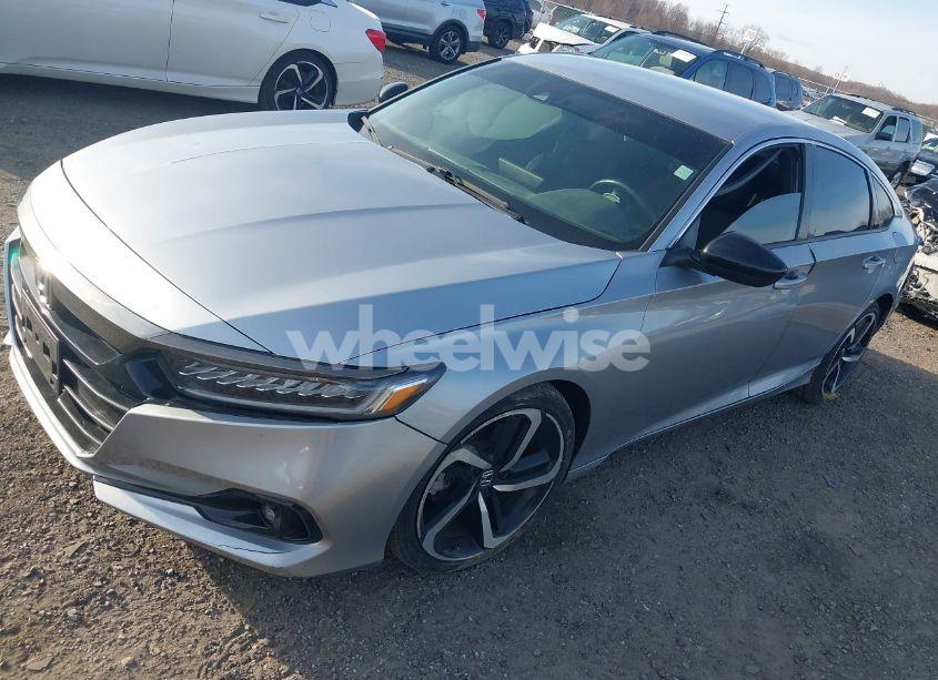 Photo 2 of 2021 Honda Accord SPORT (VIN 1HGCV1F34MA081611)