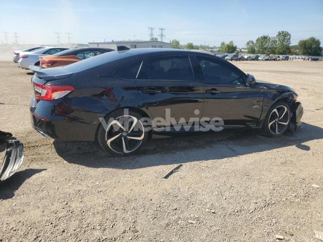 Photo 3 of 2021 HONDA ACCORD SPORT (VIN 1HGCV1F34MA099087)