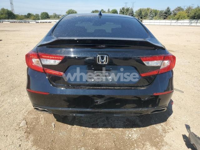Photo 6 of 2021 HONDA ACCORD SPORT (VIN 1HGCV1F34MA099087)