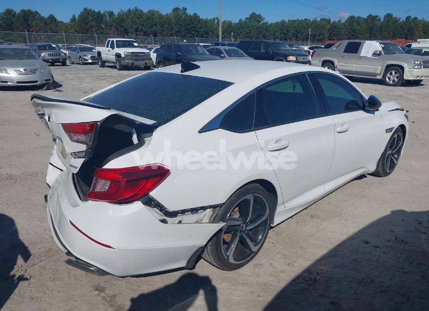 Photo 4 of 2022 Honda Accord SPORT (VIN 1HGCV1F34NA001922)