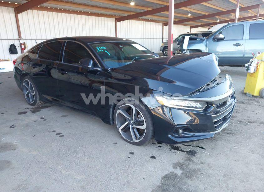 2022 Honda Accord SPORT (VIN 1HGCV1F34NA017764) main photo