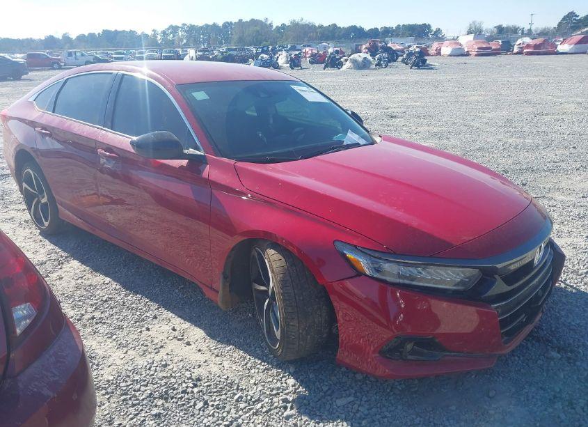 2022 Honda Accord SPORT (VIN 1HGCV1F34NA022091) main photo