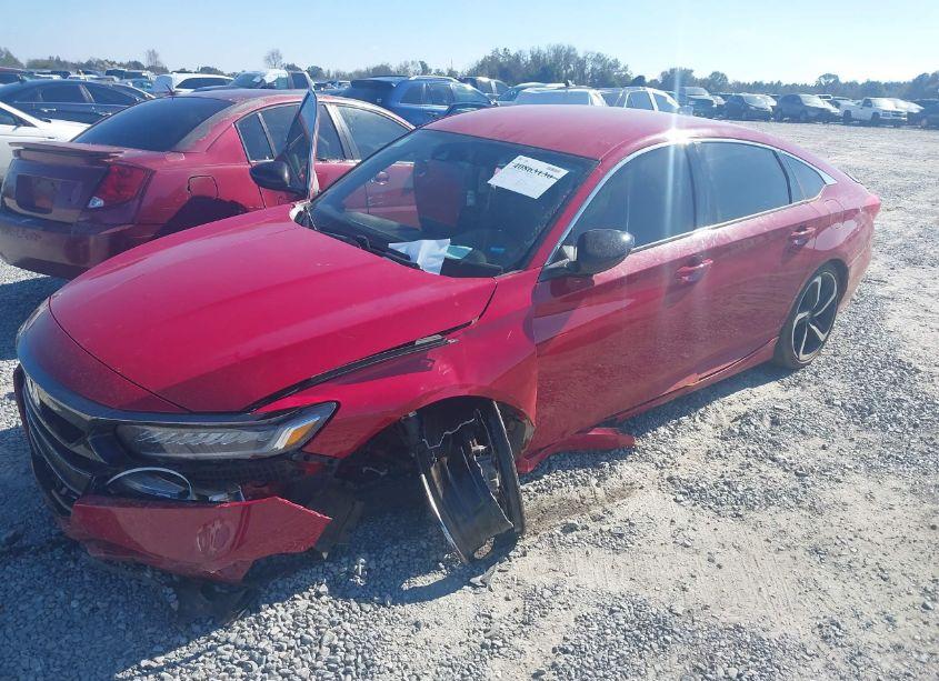 Photo 2 of 2022 Honda Accord SPORT (VIN 1HGCV1F34NA022091)