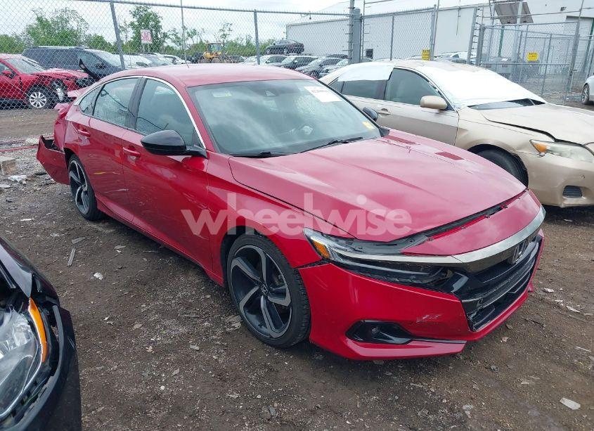 2022 Honda Accord SPORT (VIN 1HGCV1F34NA058718) main photo