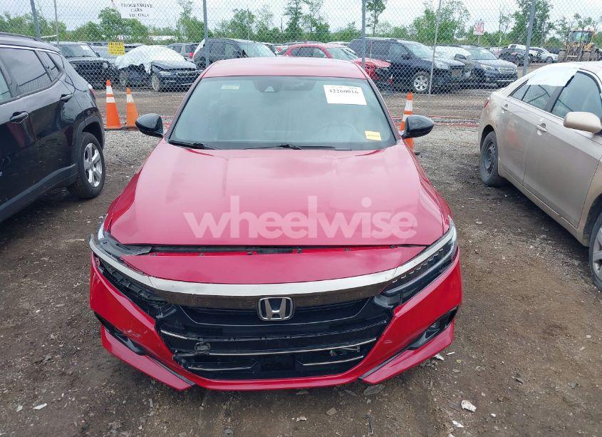 Photo 12 of 2022 Honda Accord SPORT (VIN 1HGCV1F34NA058718)