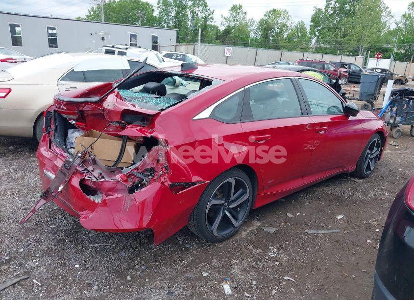 Photo 4 of 2022 Honda Accord SPORT (VIN 1HGCV1F34NA058718)
