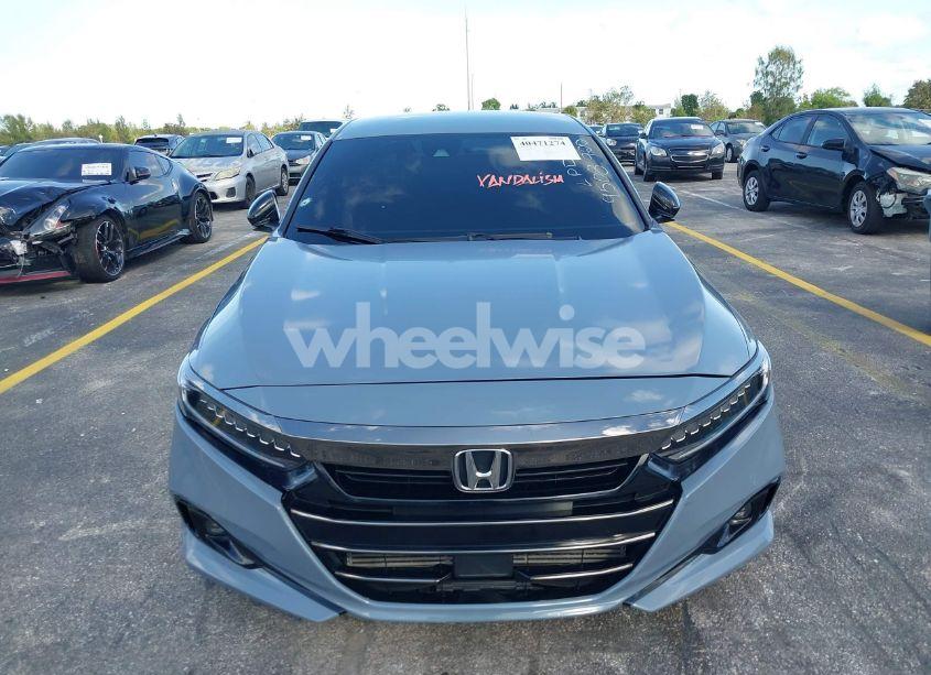Photo 12 of 2022 Honda Accord SPORT (VIN 1HGCV1F34NA069508)