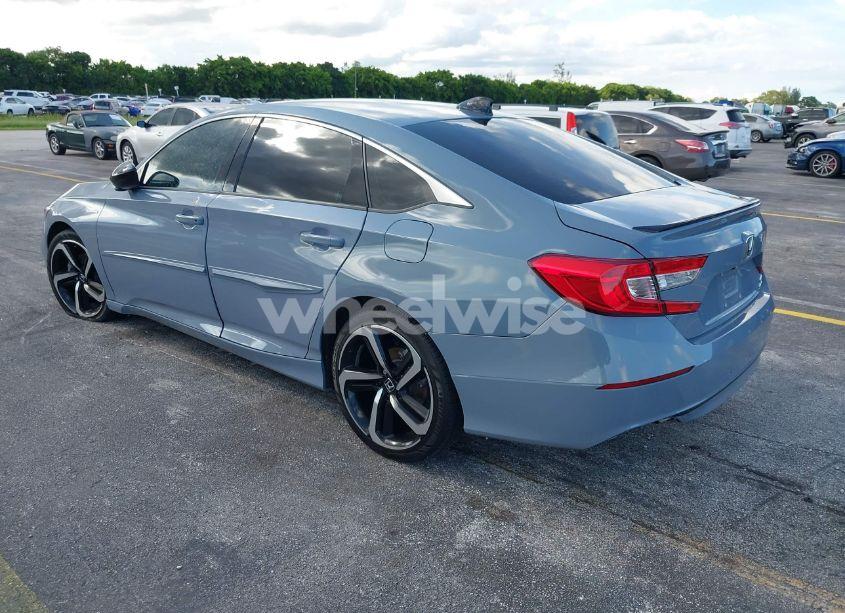 Photo 3 of 2022 Honda Accord SPORT (VIN 1HGCV1F34NA069508)
