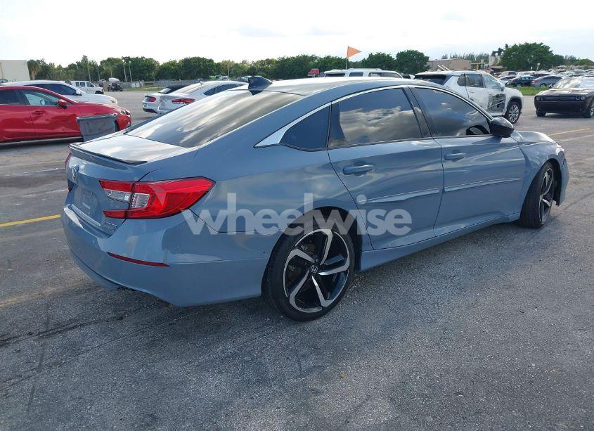 Photo 4 of 2022 Honda Accord SPORT (VIN 1HGCV1F34NA069508)