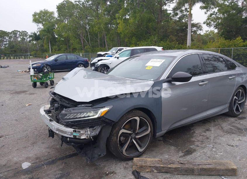 Photo 6 of 2022 Honda Accord SPORT (VIN 1HGCV1F34NA086776)