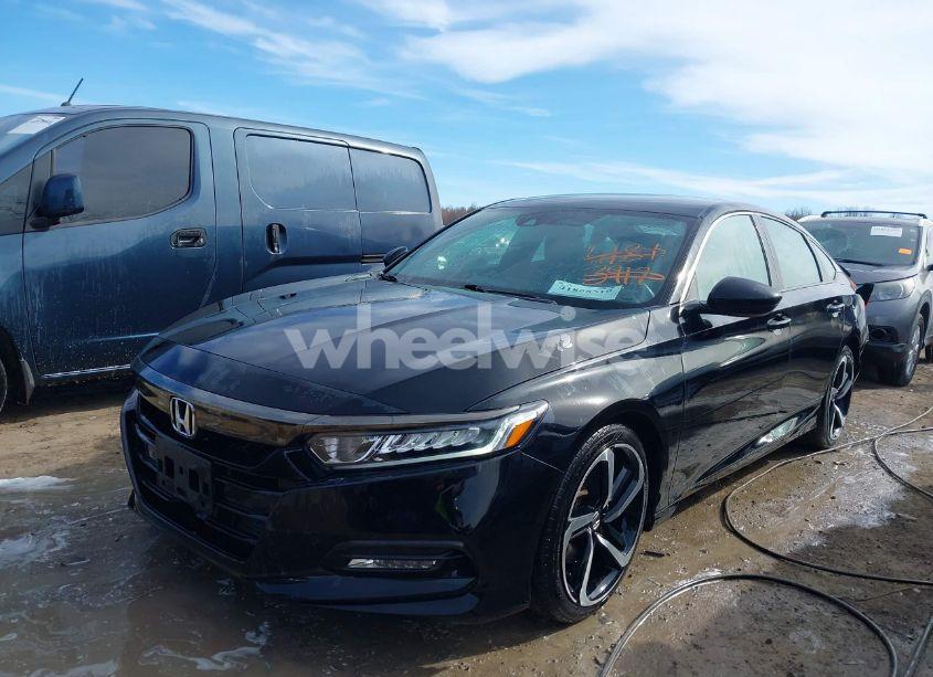 Photo 2 of 2018 Honda Accord SPORT (VIN 1HGCV1F35JA048225)