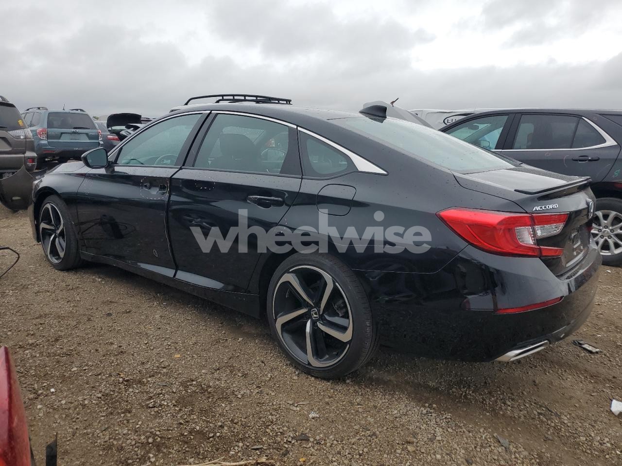 Photo 2 of 2018 HONDA ACCORD SPORT (VIN 1HGCV1F35JA094301)