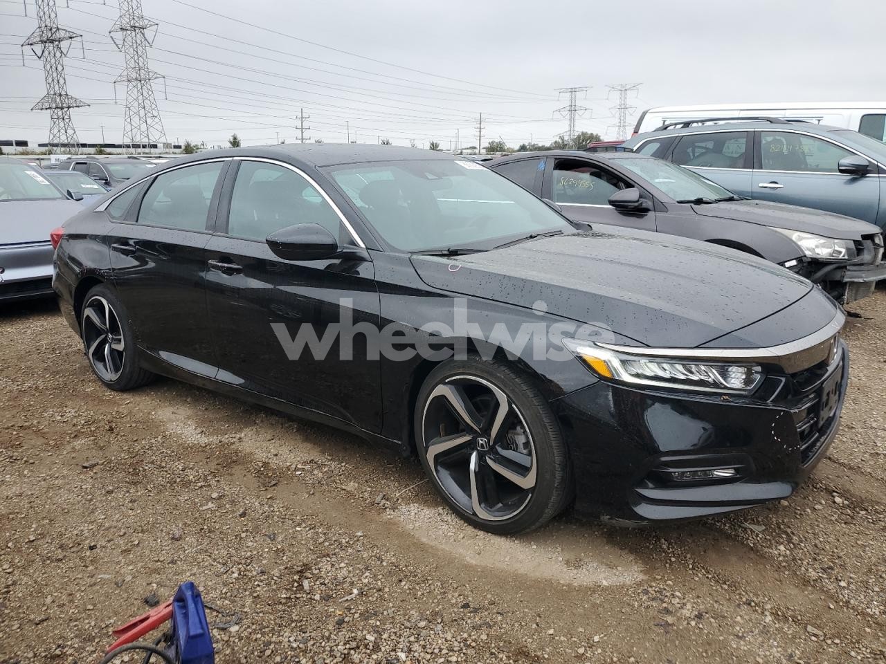 Photo 4 of 2018 HONDA ACCORD SPORT (VIN 1HGCV1F35JA094301)