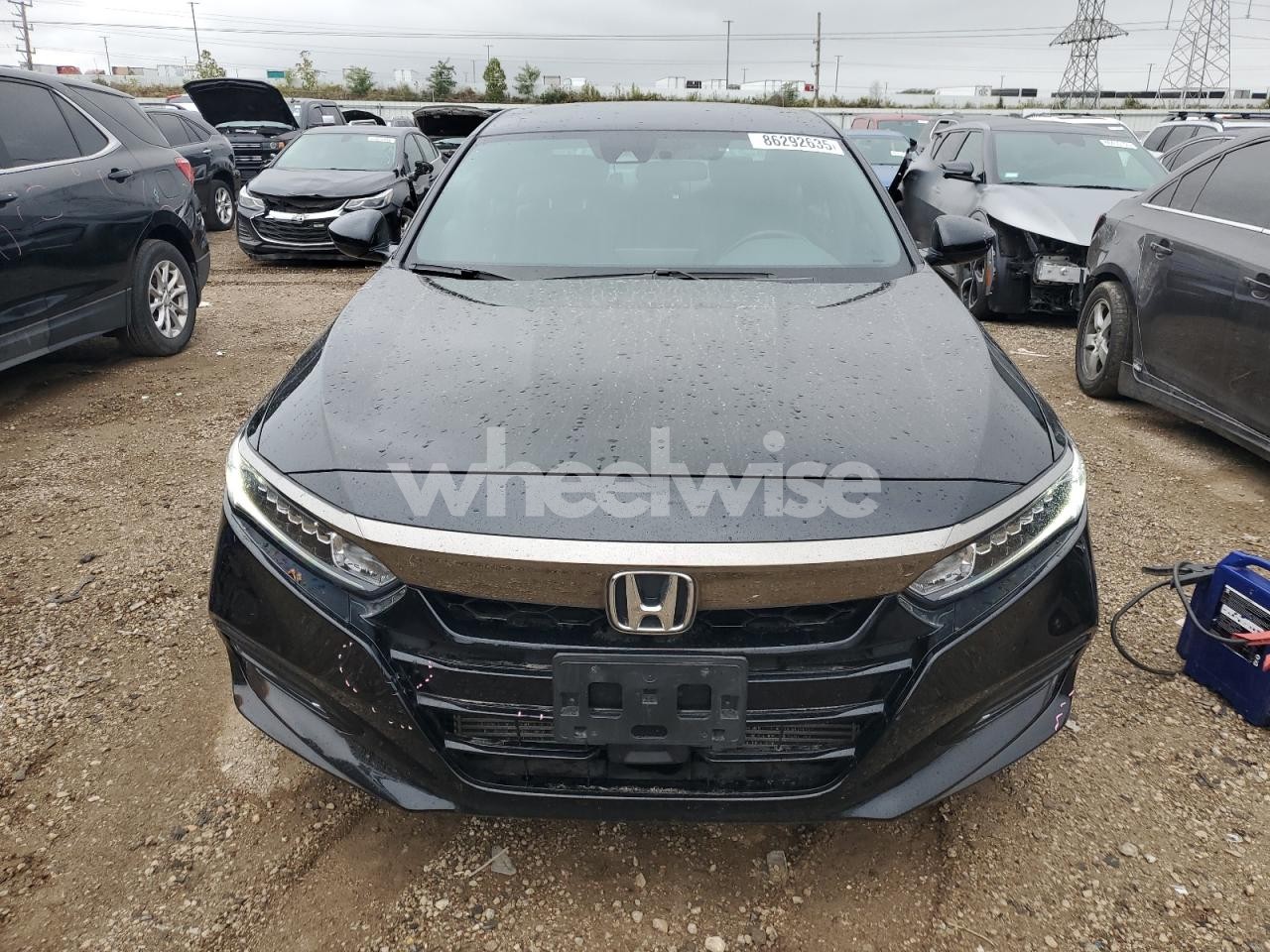Photo 5 of 2018 HONDA ACCORD SPORT (VIN 1HGCV1F35JA094301)