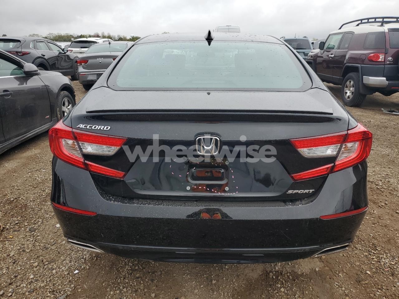 Photo 6 of 2018 HONDA ACCORD SPORT (VIN 1HGCV1F35JA094301)