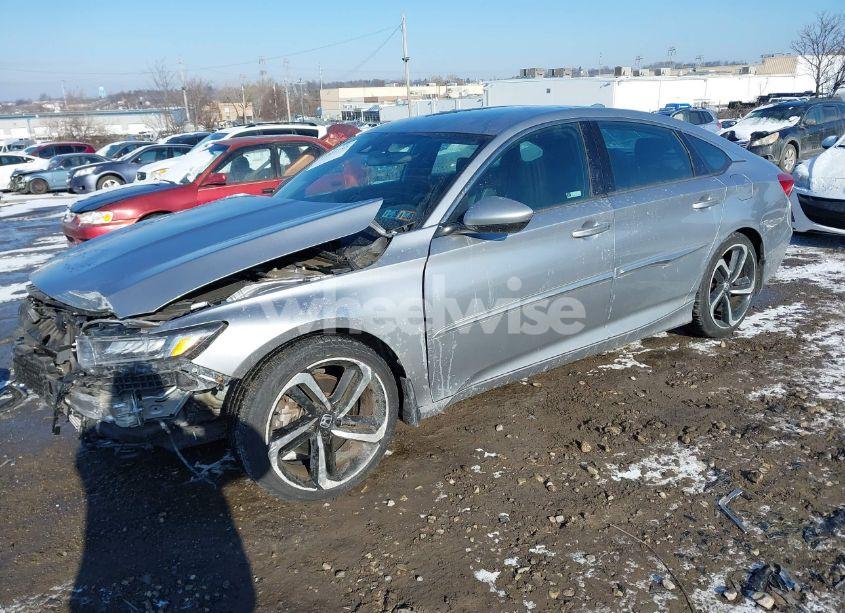 Photo 2 of 2018 Honda Accord SPORT (VIN 1HGCV1F35JA111310)