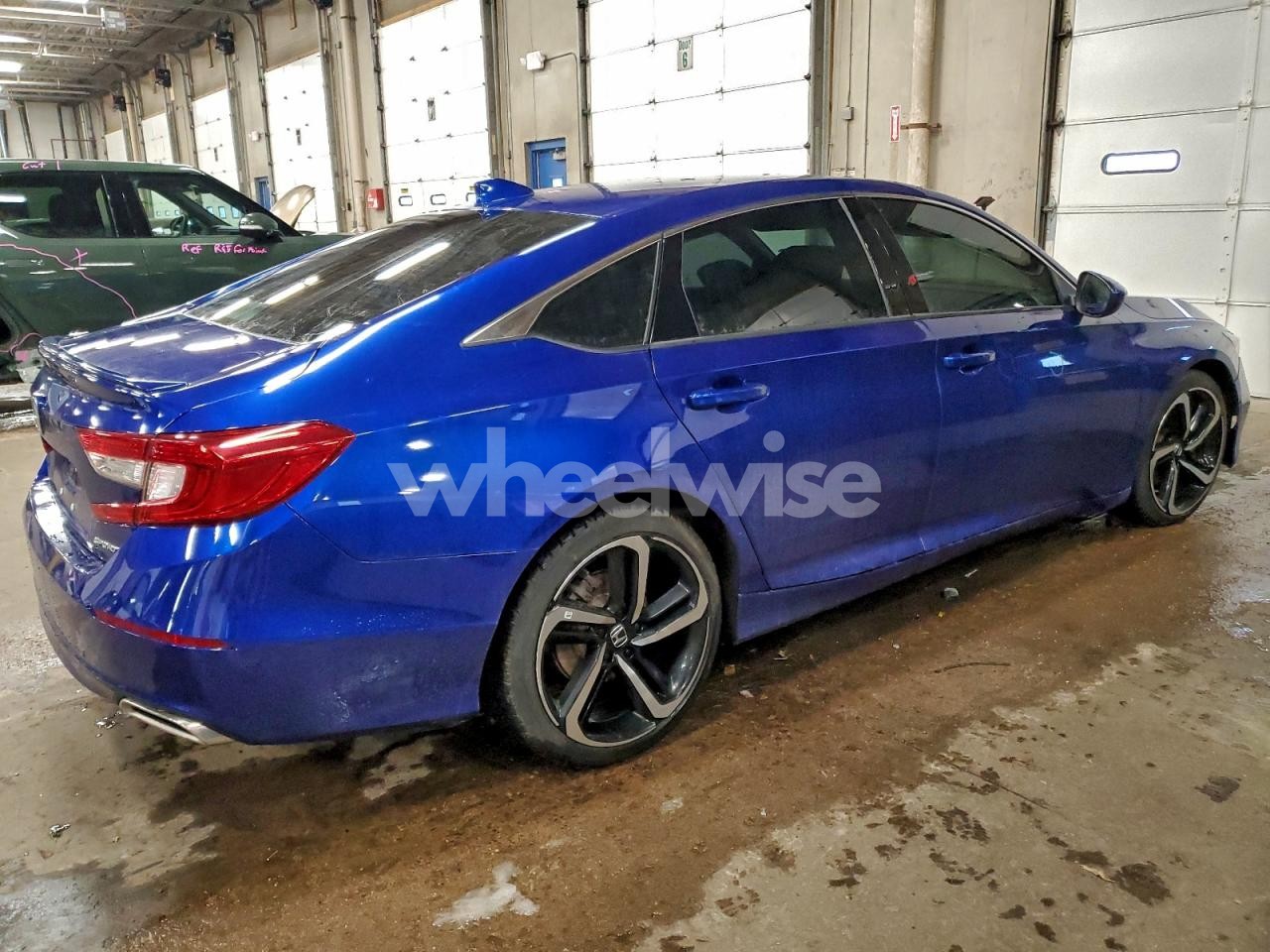 Photo 3 of 2018 HONDA ACCORD SPORT (VIN 1HGCV1F35JA157624)